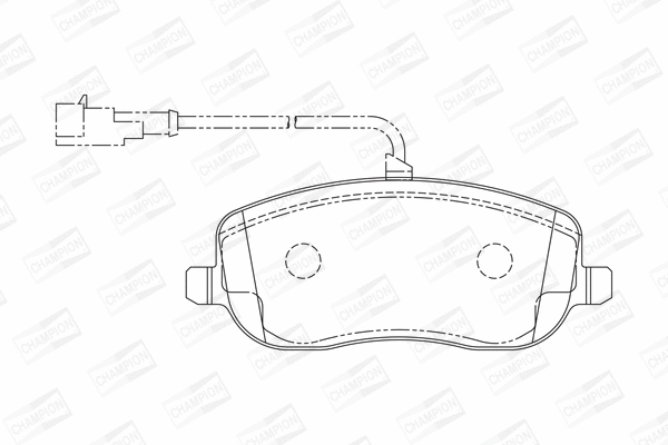 Brake Pad Set, disc brake (573217CH)