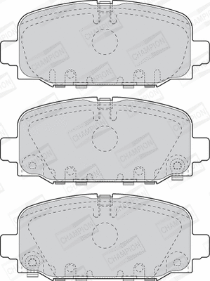 Brake Pad Set, disc brake (573824CH)