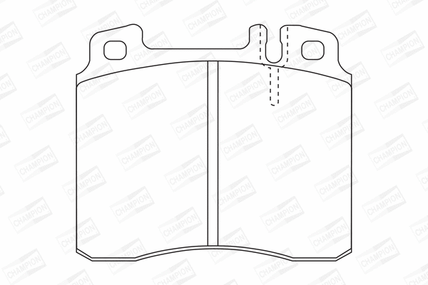 Brake Pad Set, disc brake (571477CH)