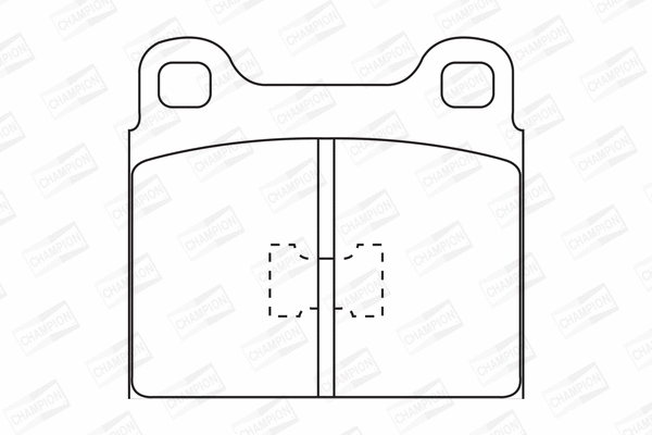 Brake Pad Set, disc brake (571221CH)