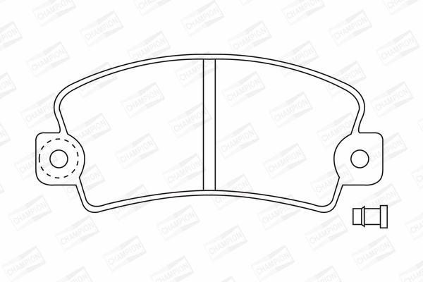 Brake Pad Set, disc brake (571224CH)