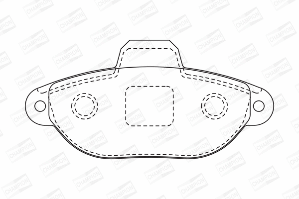 Brake Pad Set, disc brake (571528CH)