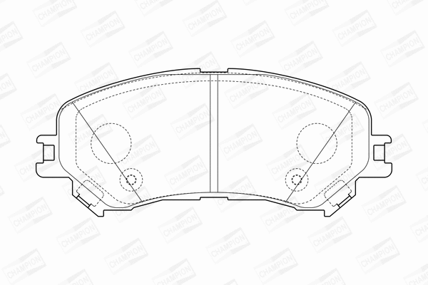 Brake Pad Set, disc brake (573673CH)