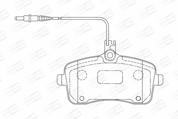 Brake Pad Set, disc brake (573132CH)