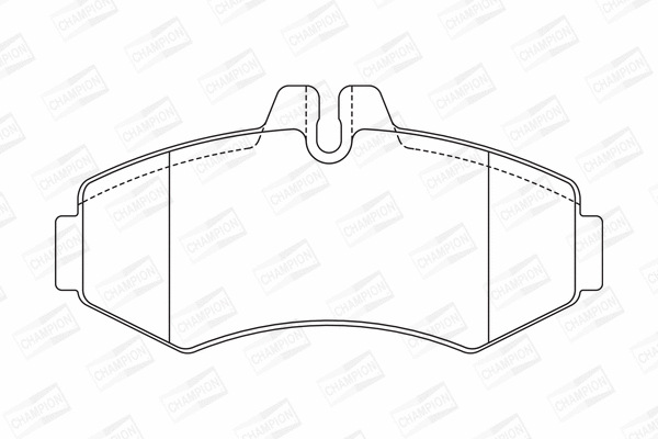 Brake Pad Set, disc brake (571946CH)