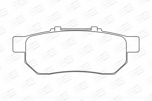 Brake Pad Set, disc brake (572134CH)
