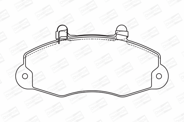 Brake Pad Set, disc brake (571745CH)