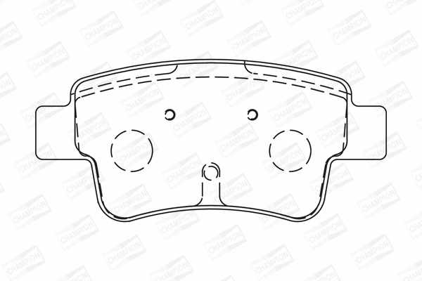Brake Pad Set, disc brake (573166CH)