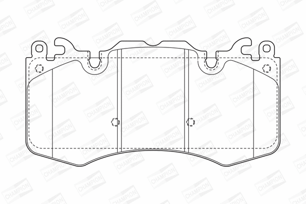 Brake Pad Set, disc brake (573343CH)