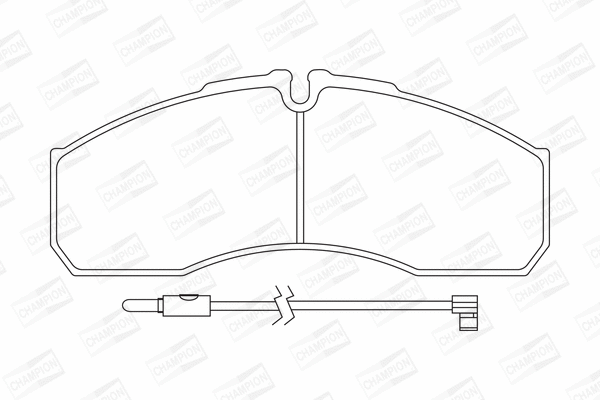 Brake Pad Set, disc brake (573734CH)