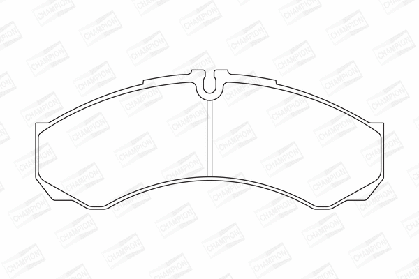 Brake Pad Set, disc brake (573717CH)