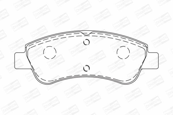 Brake Pad Set, disc brake (573030CH)