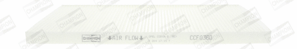 Filter, cabin air (CCF0360)