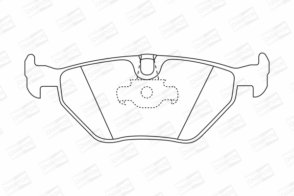 Brake Pad Set, disc brake (571936CH)