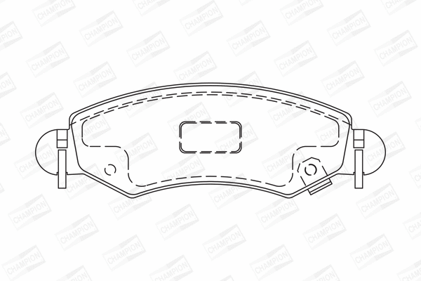 Brake Pad Set, disc brake (573378CH)