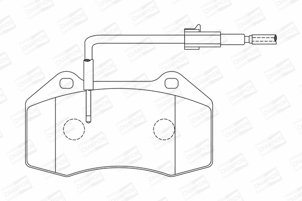 Brake Pad Set, disc brake (573290CH)