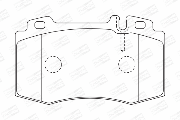 Brake Pad Set, disc brake (573092CH)