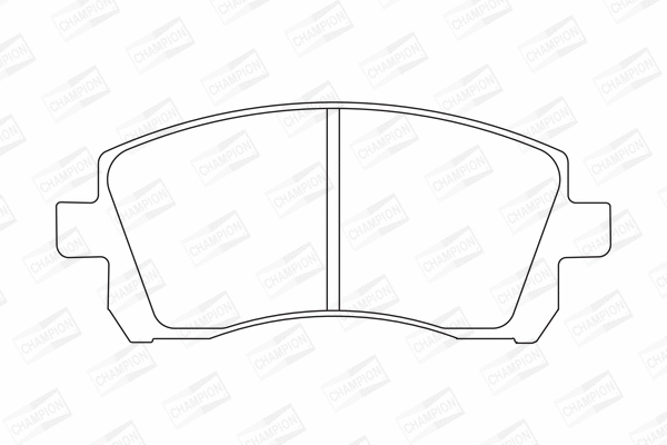 Brake Pad Set, disc brake (572423CH)