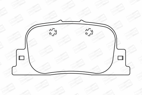Brake Pad Set, disc brake (572559CH)