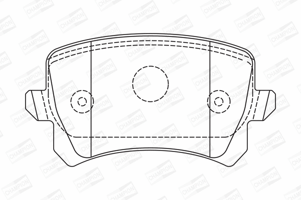 Brake Pad Set, disc brake (573668CH)
