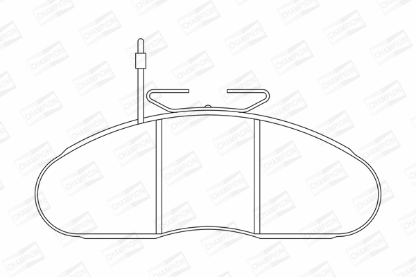 Brake Pad Set, disc brake (572374CH)