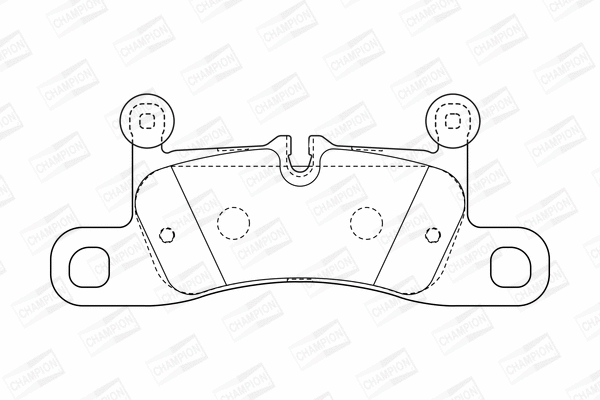 Brake Pad Set, disc brake (573395CH)