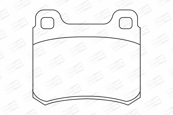Brake Pad Set, disc brake (571344CH)