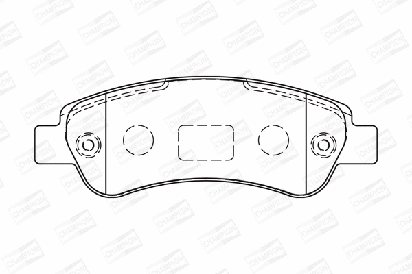 Brake Pad Set, disc brake (573274CH)