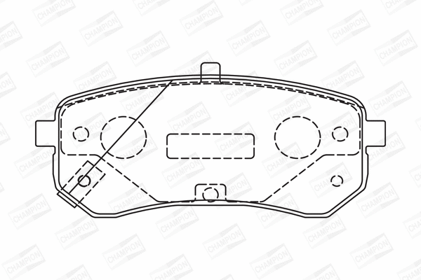Brake Pad Set, disc brake (572527CH)