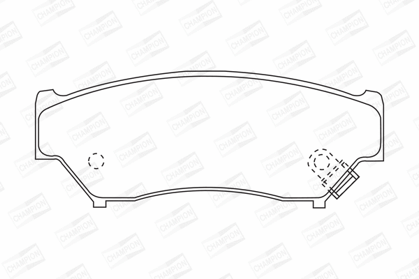 Brake Pad Set, disc brake (572247CH)