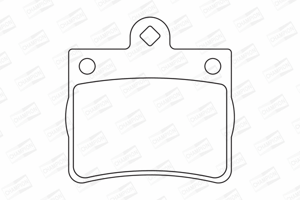 Brake Pad Set, disc brake (573053CH)