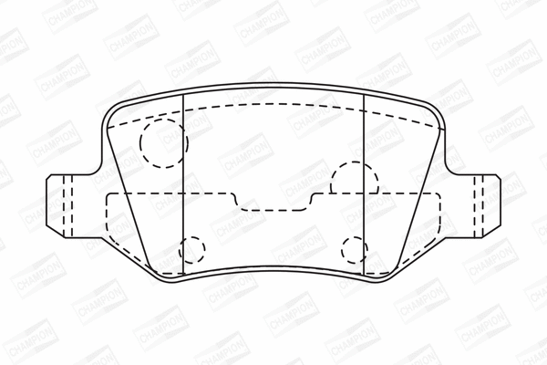 Brake Pad Set, disc brake (573082CH)