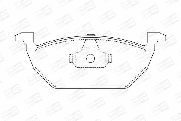 Brake Pad Set, disc brake (571985CH)