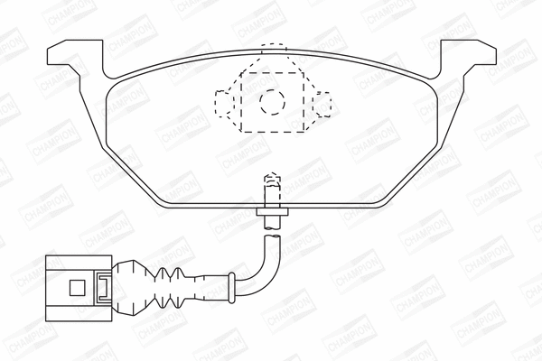 Brake Pad Set, disc brake (571971CH)
