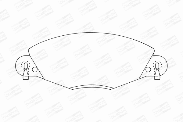 Brake Pad Set, disc brake (573029CH)