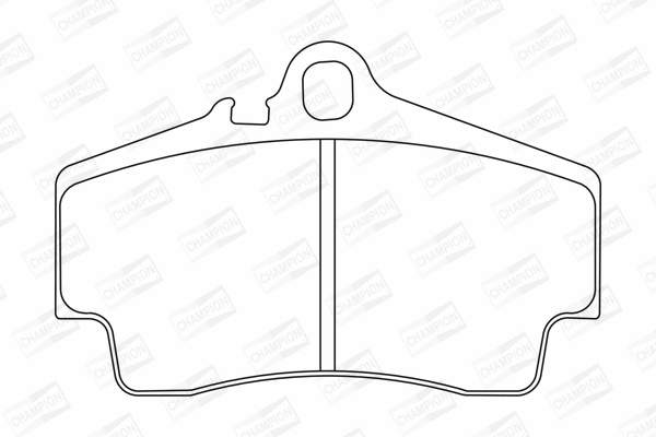 Brake Pad Set, disc brake (573229CH)