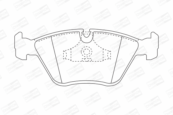 Brake Pad Set, disc brake (571355CH)
