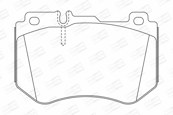 Brake Pad Set, disc brake (573607CH)