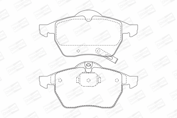 Brake Pad Set, disc brake (571997CH)
