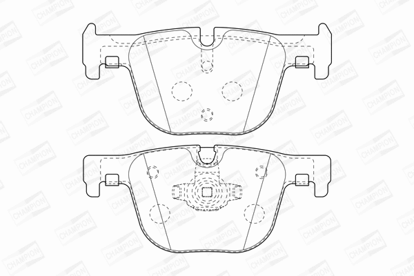 Brake Pad Set, disc brake (573354CH)