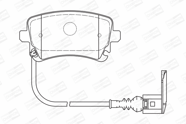 Brake Pad Set, disc brake (573220CH)