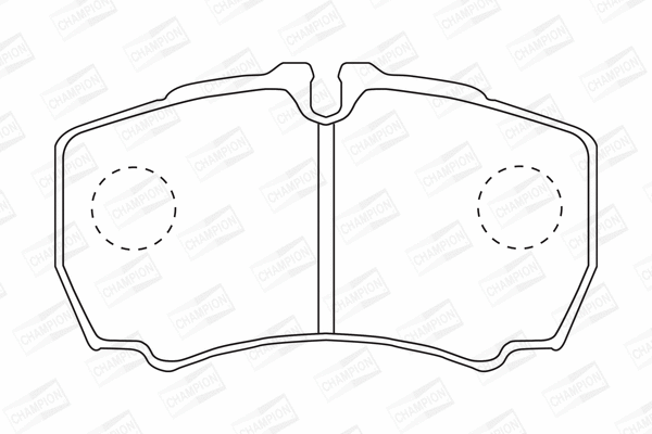 Brake Pad Set, disc brake (573721CH)