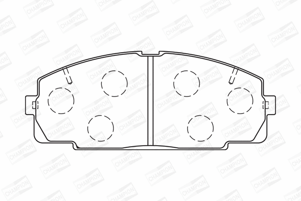 Brake Pad Set, disc brake (572367CH)