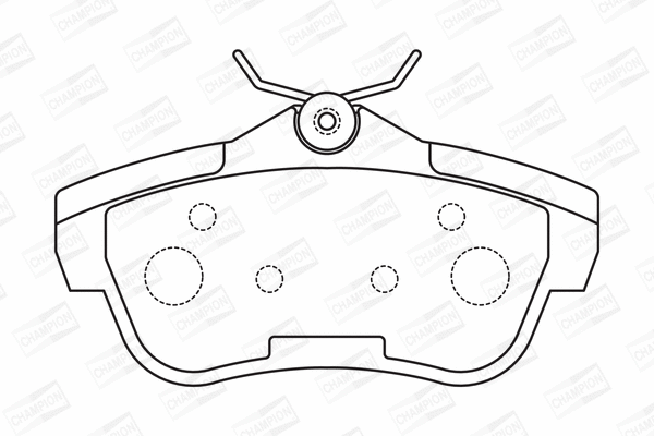 Brake Pad Set, disc brake (573281CH)