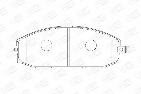 Brake Pad Set, disc brake (572448CH)