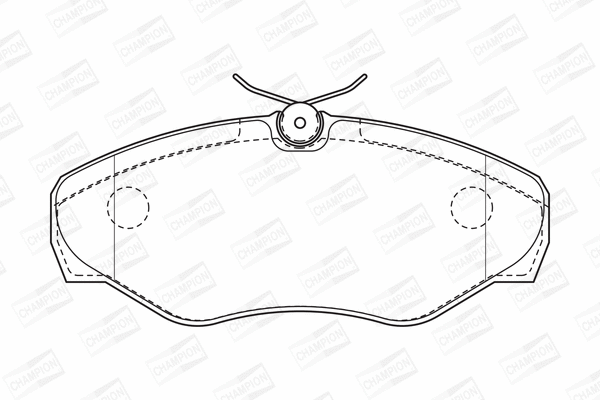 Brake Pad Set, disc brake (573058CH)