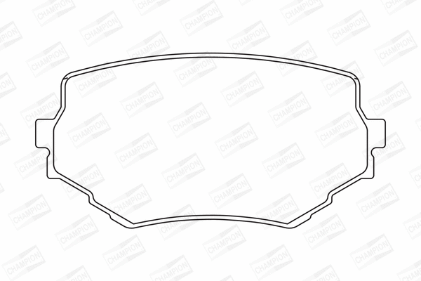 Brake Pad Set, disc brake (572420CH)