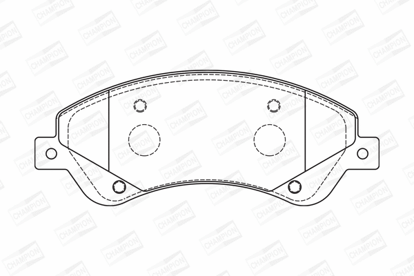 Brake Pad Set, disc brake (573276CH)