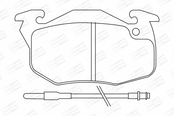 Brake Pad Set, disc brake (571332CH)