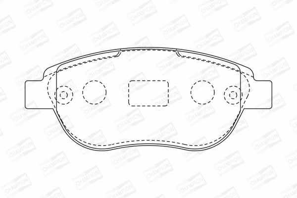Brake Pad Set, disc brake (573031CH)